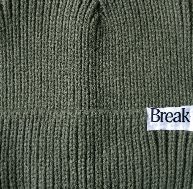 Green Knit Beanie