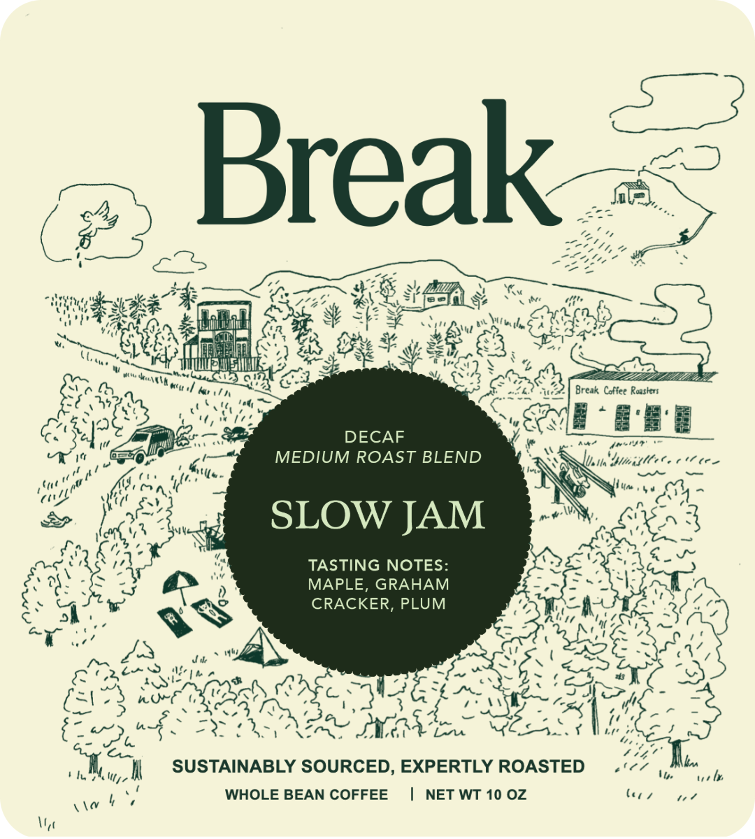 Slow Jam | Medium Roast Decaf Coffee Blend
